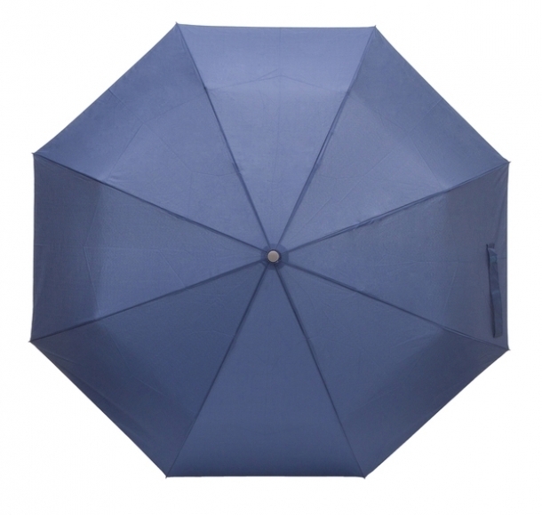 Składany parasol sztormowy VERNIER, granatowy, kolor Granatowy