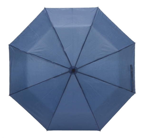 Parasol składany Locarno, niebieski, kolor Granatowy