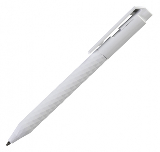 Długopis Diamantar, biały, kolor Biały