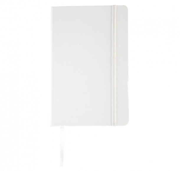 Notatnik Segovia 90x140/80k gładki, biały, kolor Biały