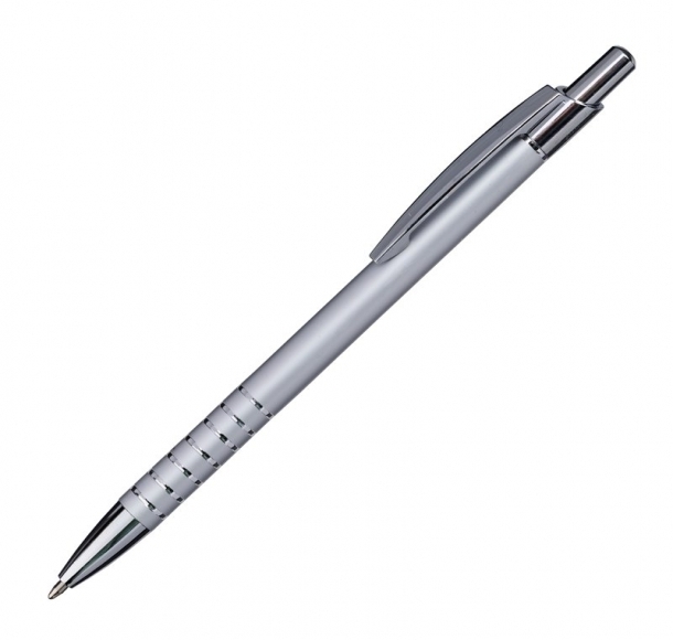 Długopis Bonito, srebrny - druga jakość, kolor Srebrny