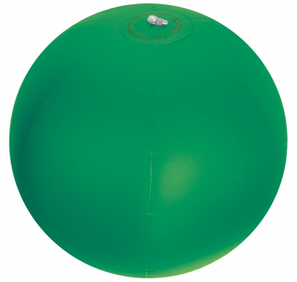 Piłka plażowa z PVC 40 cm, kolor Zielony