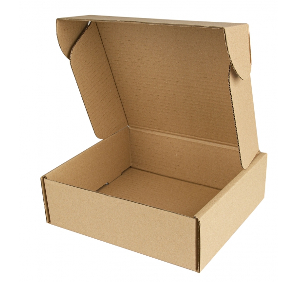 Pudełko kartonowe - 22 x 20 x 7 cm, kolor Beżowy