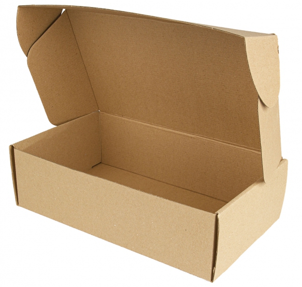 Pudełko kartonowe - 41,5 x 27,5 x 9,2 cm, kolor Beżowy