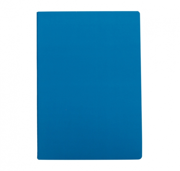 Notatnik 140x210/40k gładki Fundamental, niebieski - druga jakość, kolor Niebieski