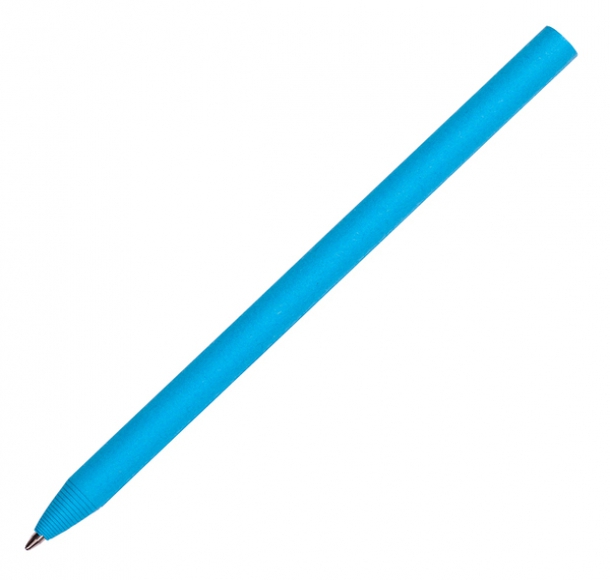 Długopis Eco-written, niebieski, kolor Niebieski