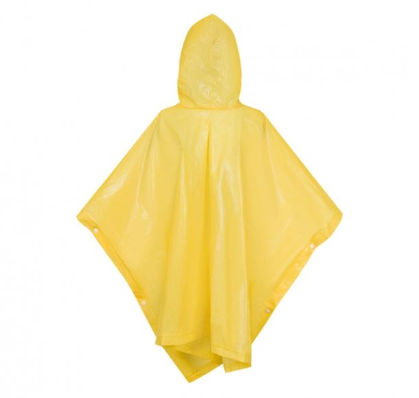 Peleryna przeciwdeszczowa dla dzieci Rainbeater, żółty, kolor Żółty