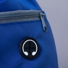 Plecak Convert RPET 210D, niebieski, kolor Niebieski