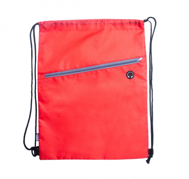 Plecak Convert RPET 210D, czerwony, kolor Czerwony