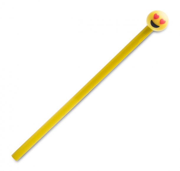 Ołówek Grin, żółty, kolor Żółty