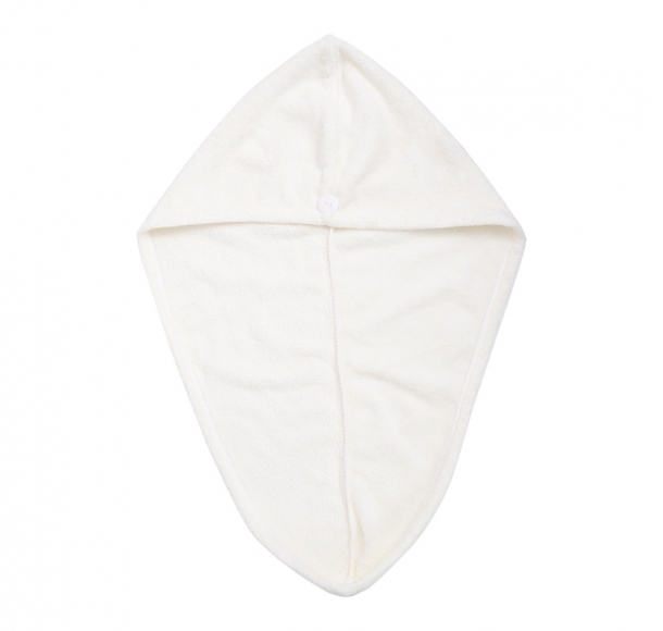 Ręcznik turban Turby, biały, kolor Biały