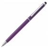 Długopis plastikowy touch pen, kolor Violet