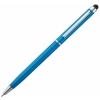 Długopis plastikowy touch pen, kolor Jasno niebieski
