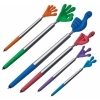 Długopis plastikowy CrisMa Smile Hand, kolor Fioletowy