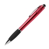 Długopis z podświetlanym logo, kolor Czerwony