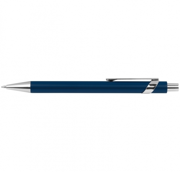 Długopis metalowy - matowy, kolor Granatowy