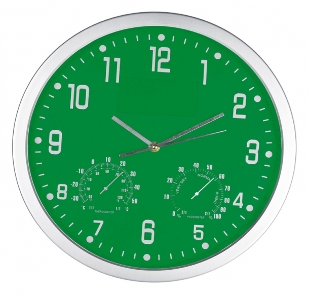 Zegar ścienny CrisMa, kolor Zielony